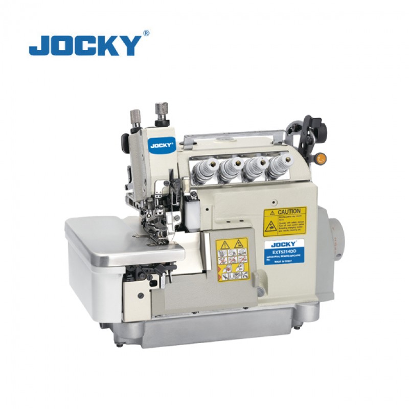 EXT5214DD 4 Thread flat bed top and bottom differential feed overlock sewing machine overlock machine
